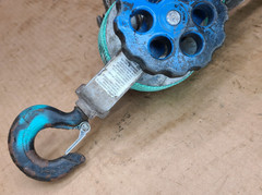 Little Mule Model 300 1,500 3,000 Pound Lineman’s Strap Ratcheting Hoist Double