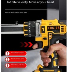 Portable Rechargeable Cable Stripper: Quick Single-Strand Wire Stripping Tool