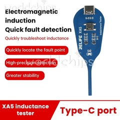 5pcs Type-C XA5 Motherboard Coil Tester Electromagnetic Inductor Detector Tool
