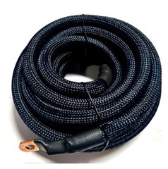Show Quality 4 Gauge AWG Snakeskin Power Ground Copper Cable Wire Marine Grade