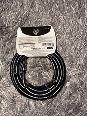 New Monster 140030-00 RG6 Video Coaxial Cable, 12′, Black