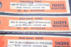 Lot of 4 GE 50MC DIODE 1N295 Made In Canada Sealed NOB