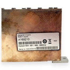 Diplexer – No. A169210 – 824 – 851 / 869 – 896 MHz – KAeKW8/2013 Made In Austria