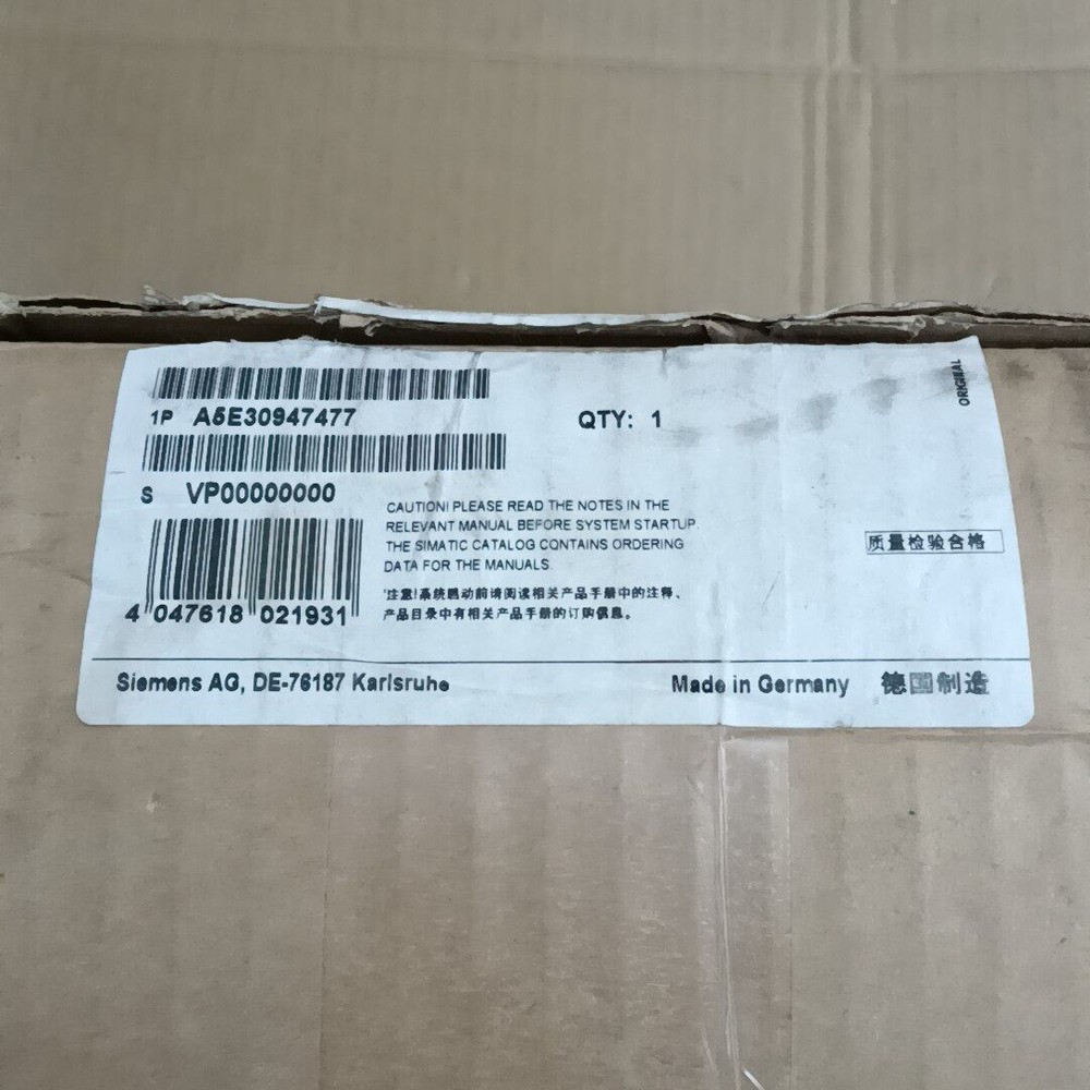New Siemens A5E30947477 Power Supply Industrial Automation Fast Shipping