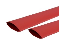 2 Lot TEMCo 3/4″ Marine Heat Shrink Tube 3:1 Adhesive Glue Lined 12″ long RED