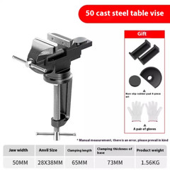 Bench Vise Small Vise Table Fixture Workbench Vise Mini Table Vise Multifunction
