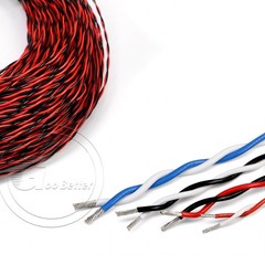 0.12-2.5mm² Wire Twisted Pairs 1-100 Metres Long PTFE hi-temp wire twisted pair