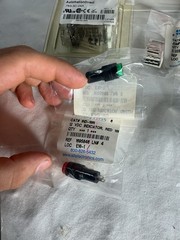 Electronics Components Lot Breadboard Relays RF Connectors Jumper Wires NOS