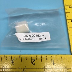 GENUS 23689-00 INSULATOR CAP RING HEATER DCS 4001-004-0002, 153033