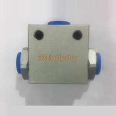 1PCS New Small 3-Way Female Hydraulic Shuttle Valve VUSF-G1/4 G3/8 G1/2 G3/4 G1