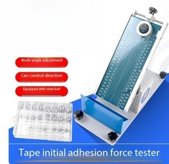 Pressure-Sensitive Tape Initial Adhesion Tester with Rolling Ball Test Machine