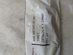 Eaton Cooper FL24N85 Type N Fuse Link 85A 24kV Distribution Power New