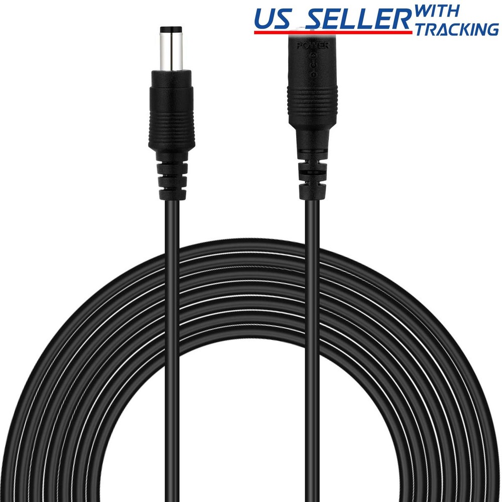 50ft DC Power Extension Cable Cord 5.5×2.1mm 50 feet/15.25M for LED Strip Light