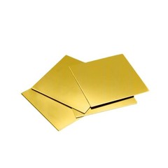 H62 Brass Sheet Metal Sheets Model Craft DIY 0.3-10mm Thickness – Multiple Sizes