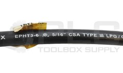 NEW FORSAFLEX EPHT3-6 5/16 CSA TYPE III LPG/CNG HOSE 350PSI APPROX 2-1/2FT
