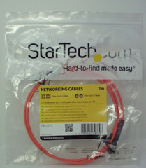 FIBLCST1 Fiber Optic Cable Multimode Duplex 62.5/125, 1m StarTech