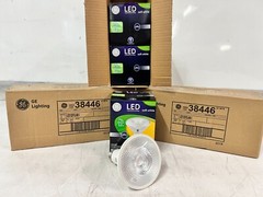 QTY 9 GE LED Flood Bulbs,Par30, Soft White, Long Neck, 1000 Lm, 12-Watt – 38446