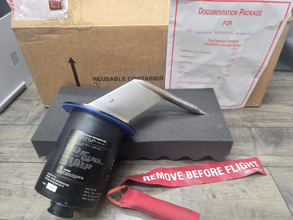Rosemount Aerospace SMARTPROBE Air Data Computer 2015G2H2H2H9A W/Certifications