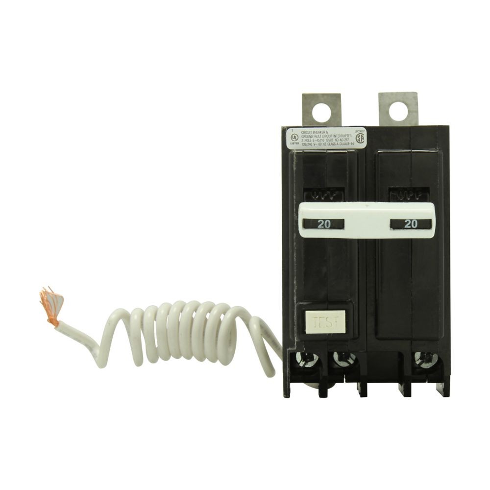 NIB – Eaton – QBGFT2015 – Eaton Qb Gfci Circuit Breaker, 15A, Two-Pole