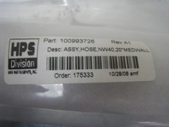 KF 40 Vacuum Bellow 100993726, Assy, Hose, NW40, 20 inch MEDWALL, HP