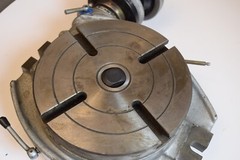 PRECISION ROTARY TABLE MILLING 360 dg 8” Machining Mill Machine Horizontal