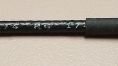 Cable 6inch SMA female bulkhead to SMB female plug RG174 cable