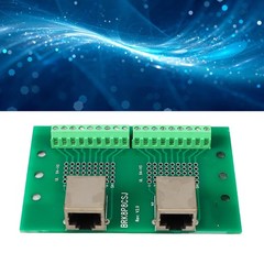RJ45 Ethernet Connector Breakout Board Dual Network Port Input Screw Terminal❀
