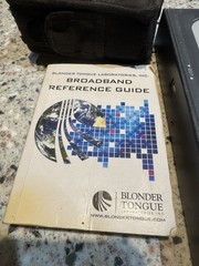 Blonder Tongue BTPRO-1000 QAM 8VSB Analog Signal Analyzer 4-1000 MHz