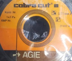 Cobra Cut Agiecut Wire Kontr.Nr. 14.0Fa KMP-Nr. 0.15mm 39.000M