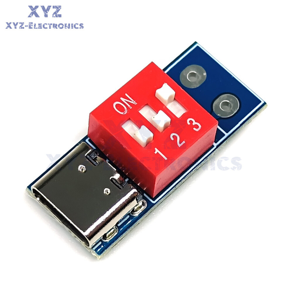 PD/QC Decoy Fast Charging Trigger Module Adjustable Voltage 5V9V12V20V Type-C