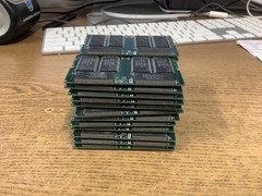 D45128441G5-A10-9JF NEC DRAM Vintage Laptop RAM Sticks Lot of 25 Tested
