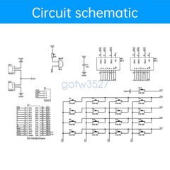 LED Digital Tube Display Calculator Electronic DIY Kit Soldering Practice Parts