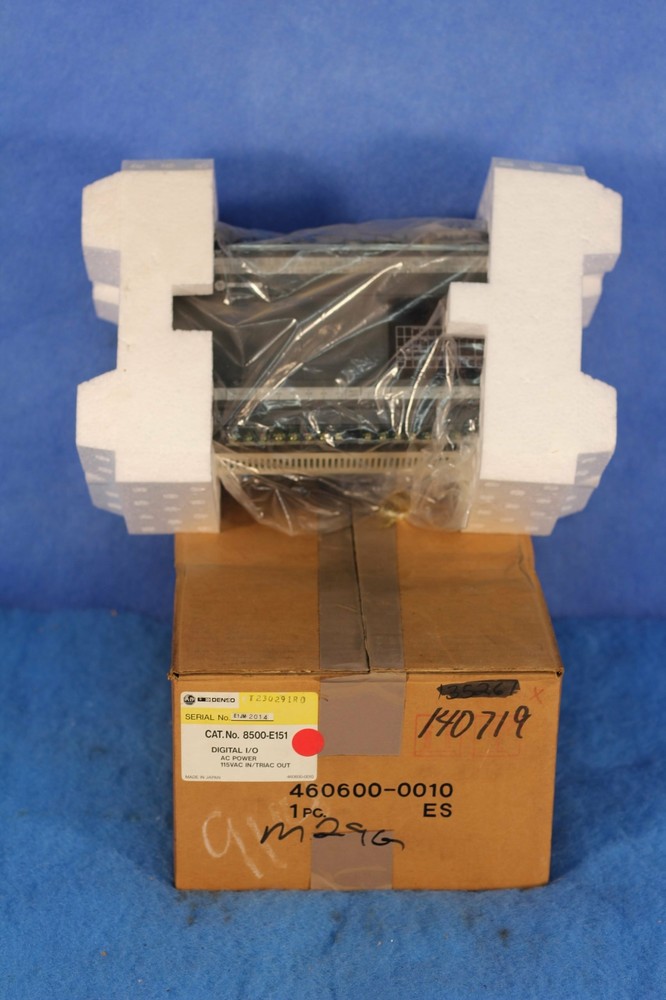 NEW ALLEN BRADLEY DIGITAL I/O MODULE 8500-E151 1 YEAR WARRANTY RR