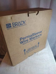 Brady HX-094-2-WT-4 PermaSleeve 0.492″ Width x 0.197″ Height, B-7642 Heat-Shrink