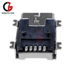 50Pcs Mini USB Type B Female SMT SMD 5-Pin Socket Jack Connector Port PCB Board