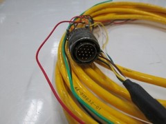Parker 44-015032-01 Compumotor Servo Motor Encoder Feedback Cable 17′ 18-pin MS