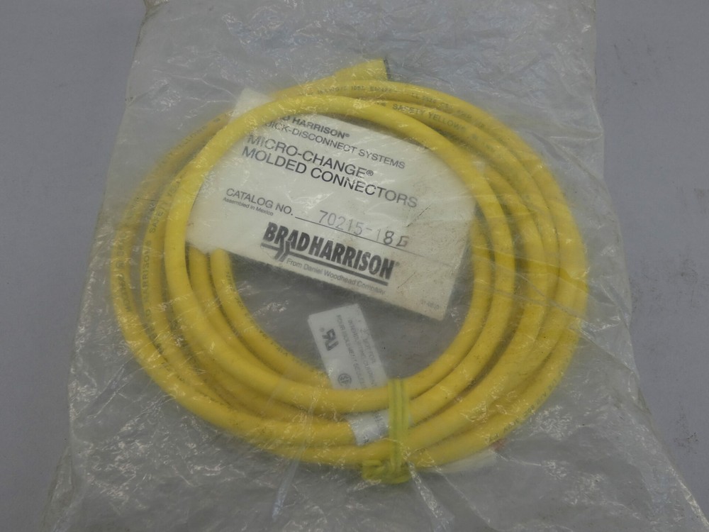 Woodhead Brad Harrison 70215-18G Micro-Change Cordset – NEW Surplus!