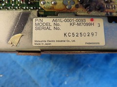 GE Fanuc 15-M CNC Panel A02B-0163-C245 HIM HMI MONITOR N860-3161-T101 90-DAY WAR