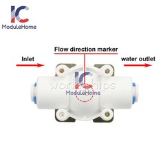 DC12V 24V 1/4 ” NC Electric Solenoid Valve Magnetic Water Air Inlet Flow Switch