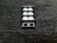 Lot of 100 MOLEX BEAU 15 Amp Double Row Terminal Barrier Strip Block 3 Position