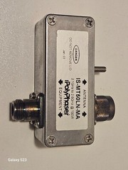 POLLYPHASER IS-MT50LN-MA RF EMP/LIGHTNING/SURGE PROTECTOR 2.1-2.6GHz @100W NM/NF