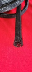 🚨 Black Expandable Wire Cable Sleeve 49 FT Nylon Braided Wire Cable Tubing Cord