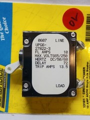 Seachoice AC/DC Marine Circuit Breaker, 10Amp or 30Amp, 227V AC/ 65V DC (CHOOSE)