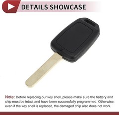 Replacement Key Fob Shell Case MLBHLIK6-1T for 2014-2016 Honda CR-V & 2015-2020