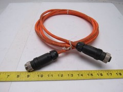 DEVICENET 10FT 5 Pin Male/Female Control Bus Cable 2/C 16AWG+ 2C22 AWG