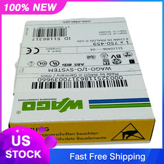 WAGO 750-459 INPUT MODULE ANALOG 4 CHANNEL 10 VDC NEW/NOS IN FACT SEALED BOX