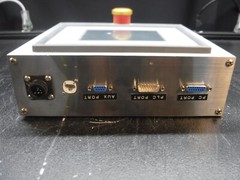 Exor TP-01 Touch Screen Panel Mounted In Custom Case With “Stop” Control/Button