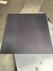 Optical Aluminum Breadboard 24”x24”x.5” For Mounting Optical Components