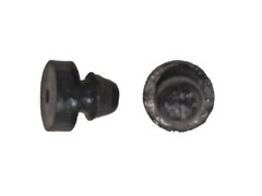 PUSH-IN RUBBER FEET 3/8 DIA PAD, 1/8 HOLE, 1/16 PANEL THK – 30 pcs