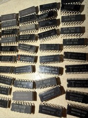 Lot Of 117 Assorted 4116 Computer Chips , Mixed Lot See Photos
